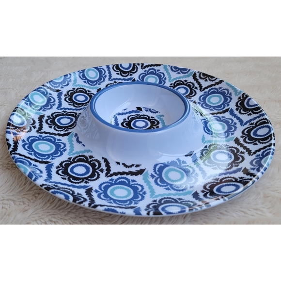 Flower chip and dip server - Picture 3 of 16